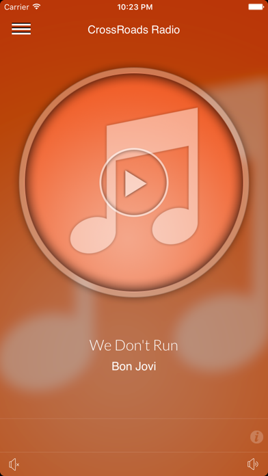 Screenshot #1 pour CrossRoads Radio Blues & Metal