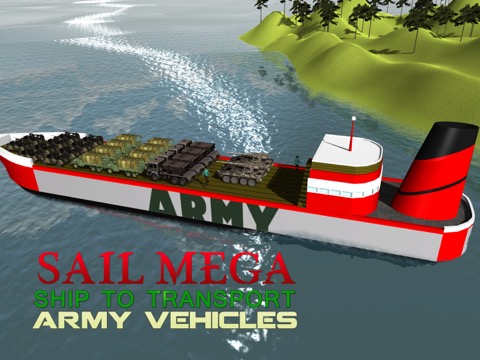 軍貨物船シミュレータ - ボートセーリングゲームのおすすめ画像1