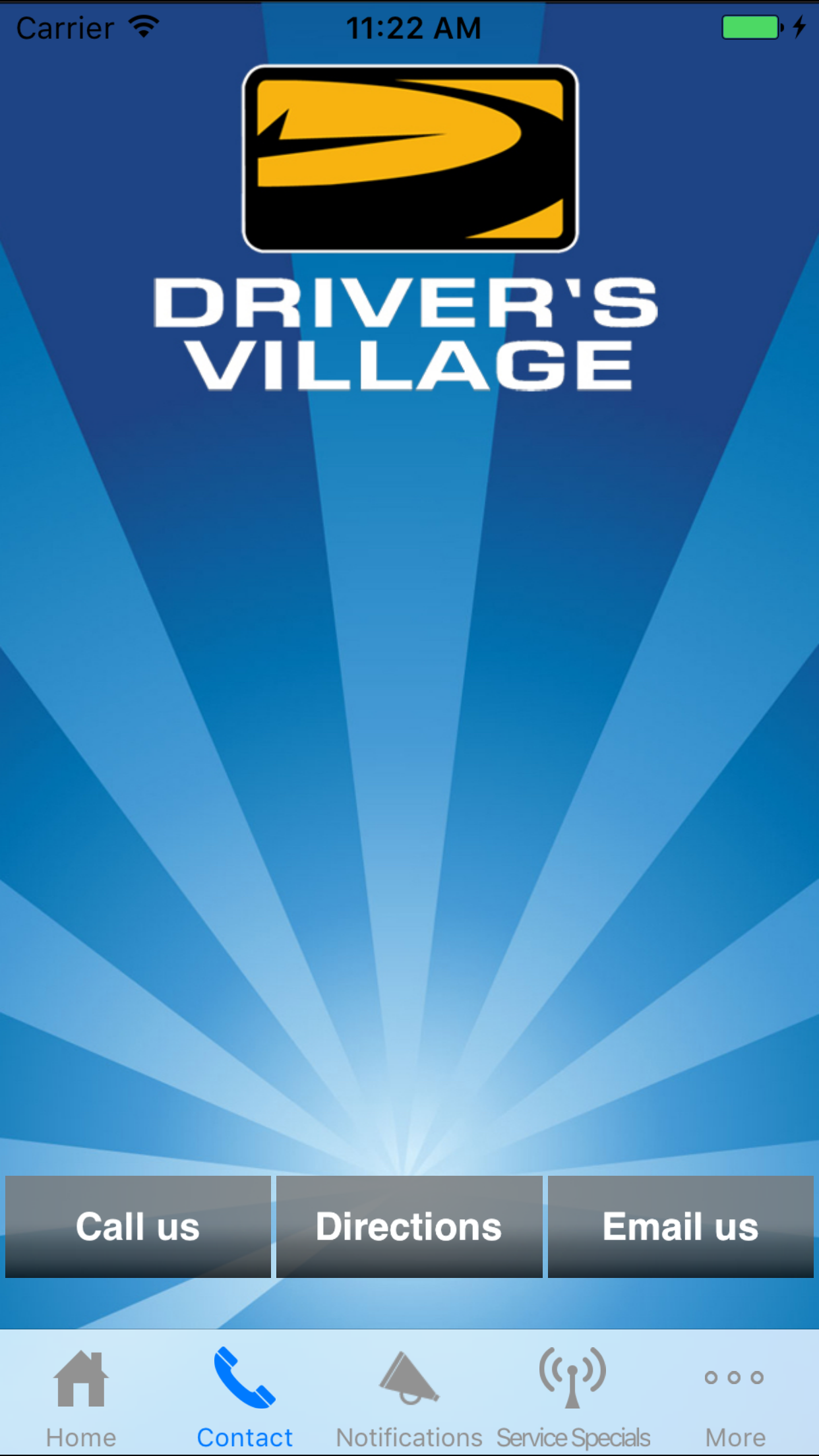 Driver's Village.