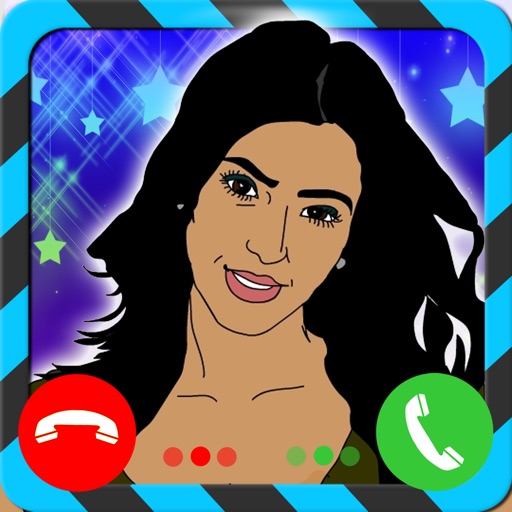 Prank Call For Kim Kardashian Hollywood Fans 2016 - Fake Call App For Free Icon
