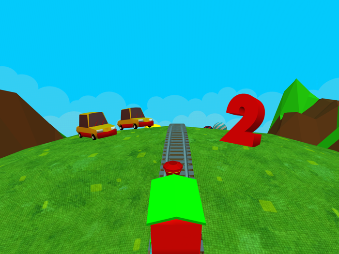 Numbers Train Game For Kids Learn 1 to 10