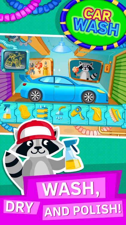 Car Detailing Games for Kids and Toddlers. Premium