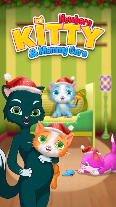 My Newborn Kitty Mommy Cat Pregnancy - Kids Gamesのおすすめ画像1