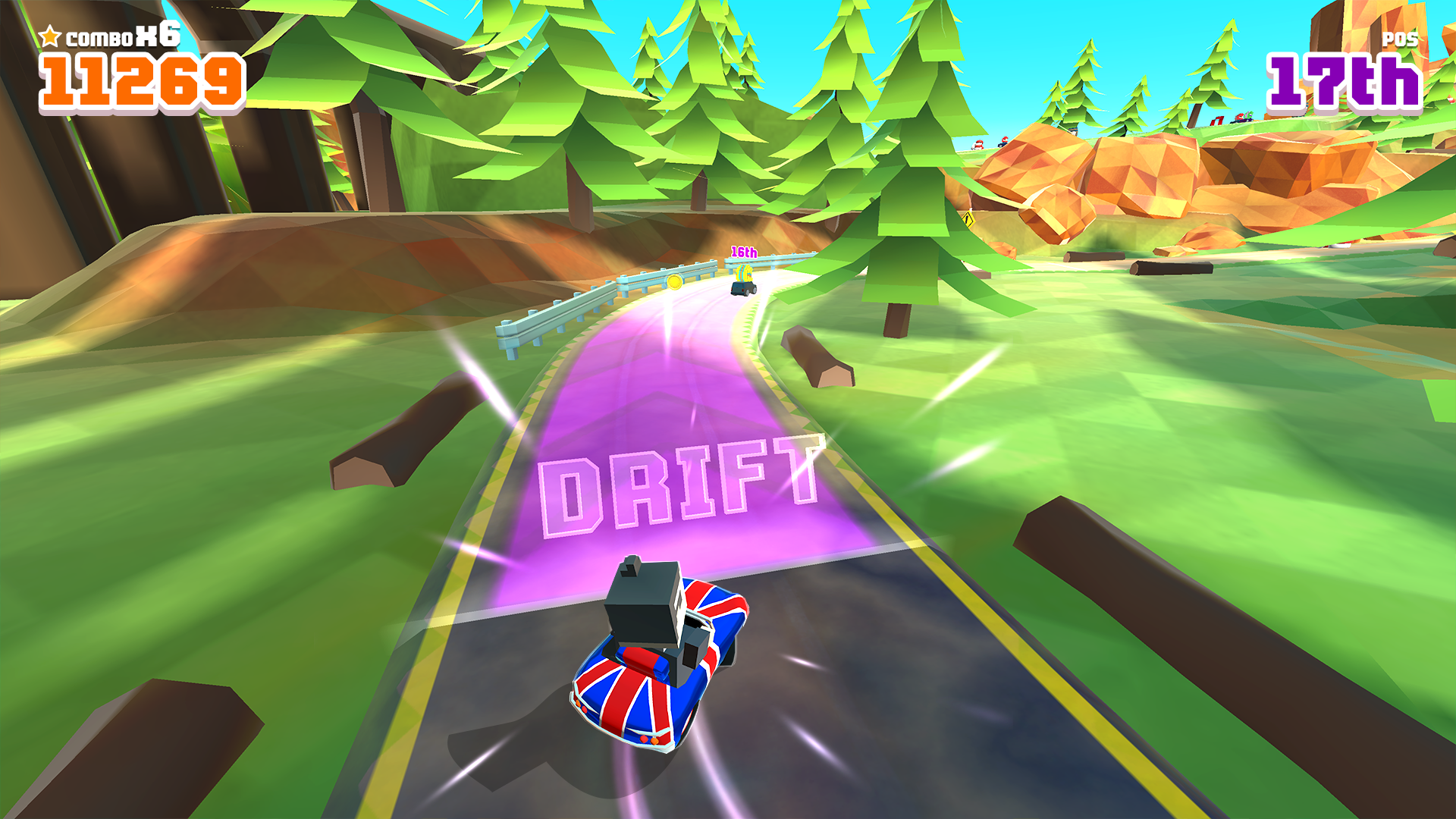 Blocky Racer - Endless Racing