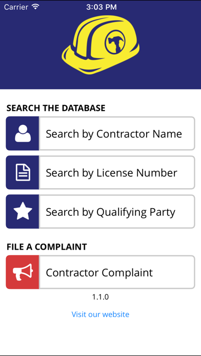 App screenshot