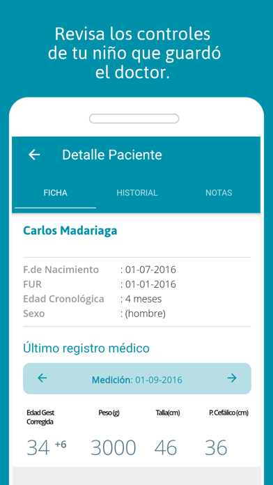 Screenshot #3 pour Padres - Crecimiento Neonatal