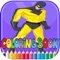 Total hero coloring book - for Kid