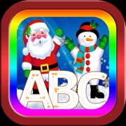 ‎宝宝学abc 字母abc abc幼兒園 圣诞老人 圣诞 孩子遊戲 儿童学习游戏 学习英语的好方法