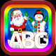 ABC Alphabet Tracer Santa Claus song game for baby