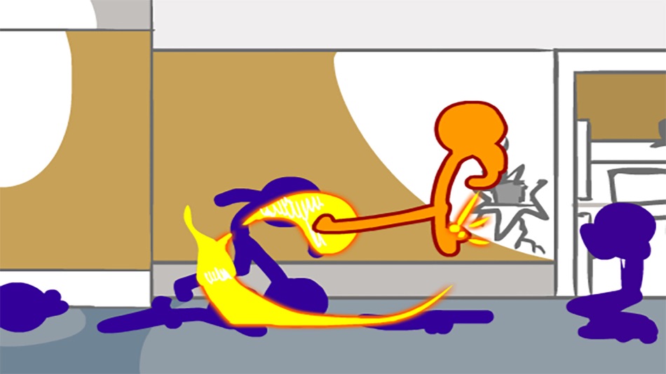 #1. Stickman Invaders:TD Fighting (iOS) Podle: Sallie Crocker