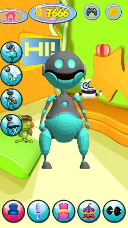 Game screenshot Talking Robot Game mod apk