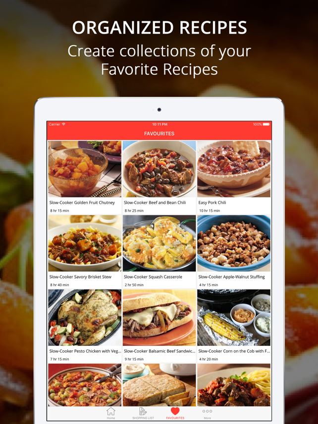 Easy Healthy CrockPot Recipes Screenshot