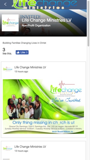 Life Change Ministries - LV