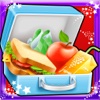 School Lunch Box Sandwich Maker Kids Cooking Game