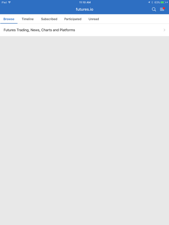 Screenshot #6 pour futures.io futures trading