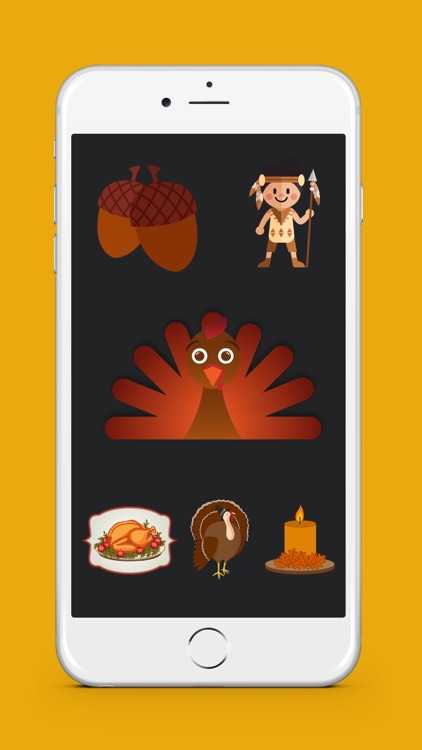 Thanksgiving Holiday Stickers