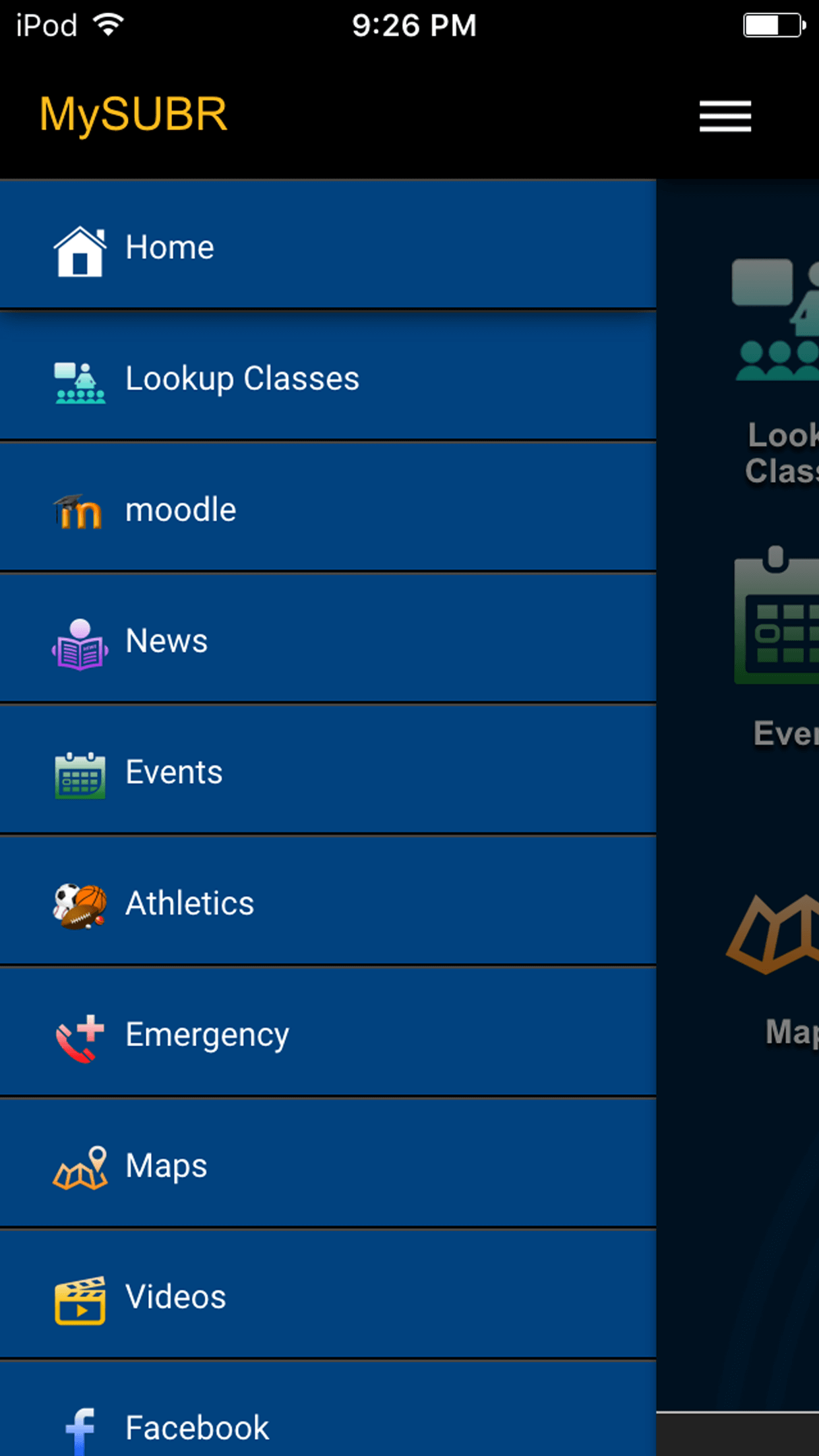 MySUBR screenshot 2