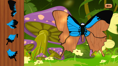 How to cancel & delete Butterfly baby games - learn with kids color game from iphone & ipad 4