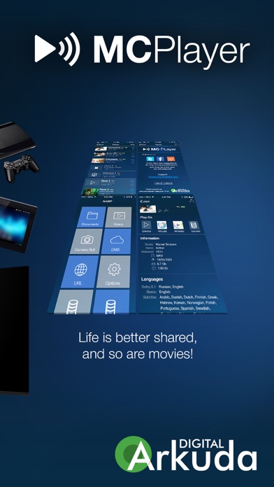 MCPlayer Pro wireless UPnP video player for iPhone, stream movies on HD TV Screenshot 5