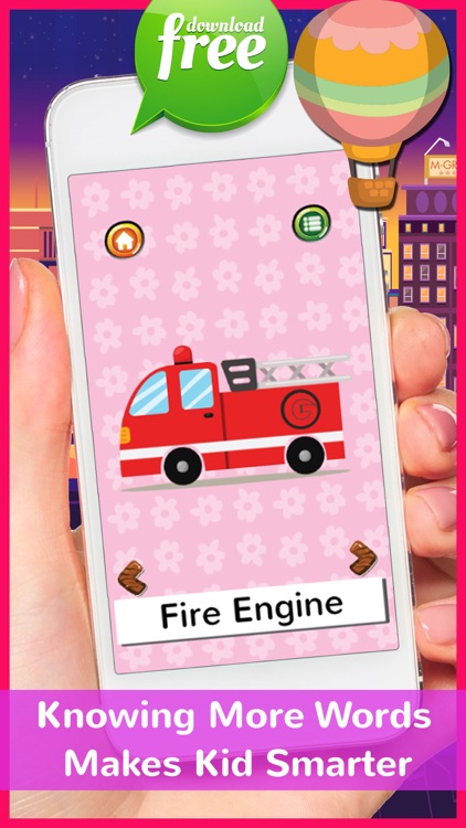 FirstlyBabah ABC Kids First Words Car And Vehicles screenshot-3