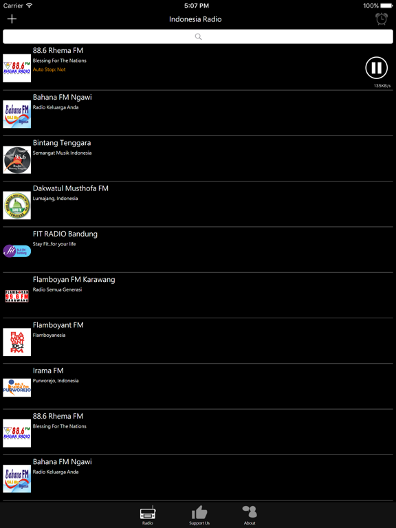 Screenshot #5 pour Indonesian Radio