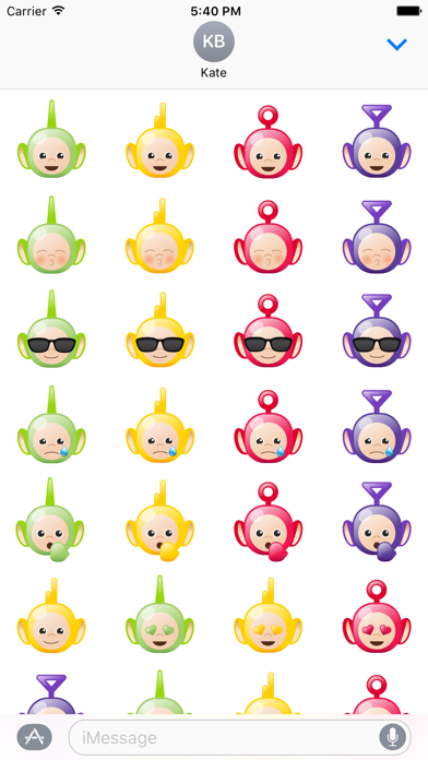 Screenshot #2 pour Teletubbies Emoji Sticker Pack