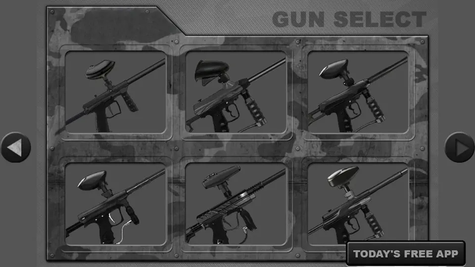 Captura de pantalla de Paintball Gun Builder - FPS Free en iPhone 3