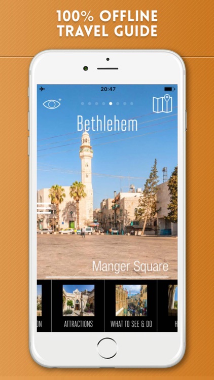 Bethlehem Travel Guide and Offline City Map
