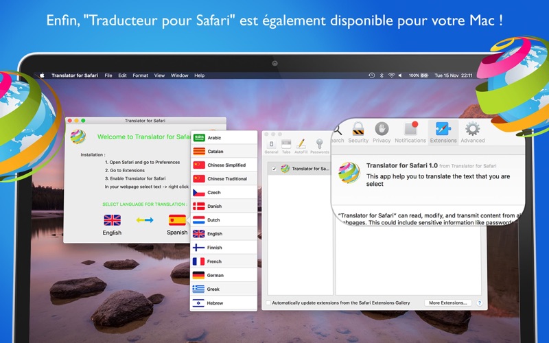 Screenshot #3 pour Traducteur pour Safari