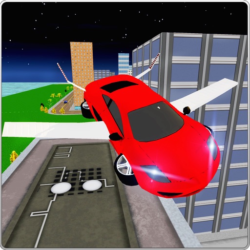 Free Futuristic Flying Car Simulator 3D icon