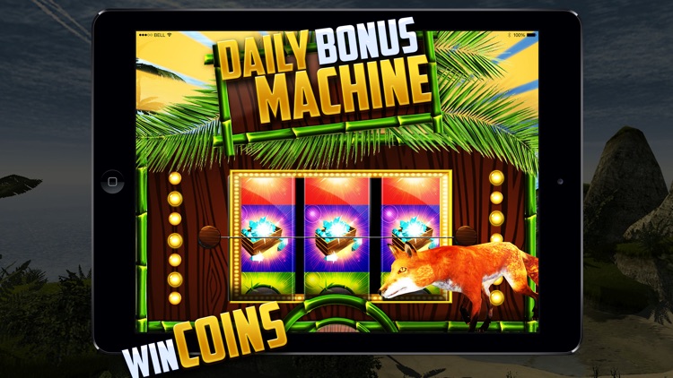 Wild Beach Fox Simulator Attack - 3D Hunter Sim screenshot-4