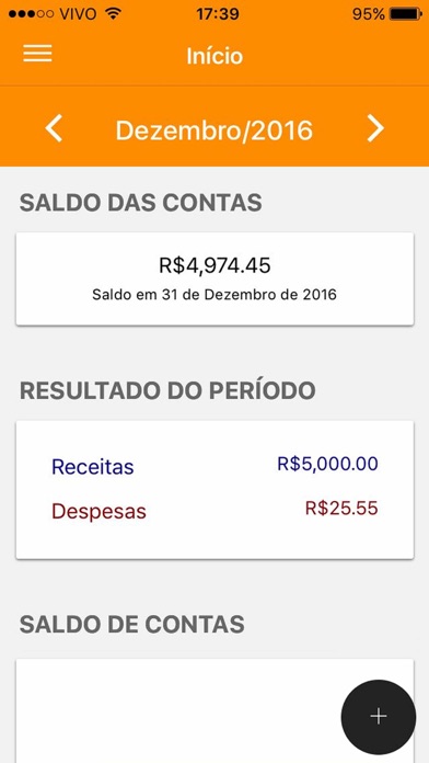 Screenshot #1 pour Rápido Finanças