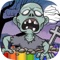 Zombie Coloring Book - Painting Game for Kids