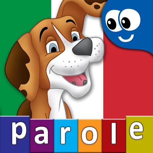 Italian First Words with Phonics: Kids Preschool Spelling & Learning Game