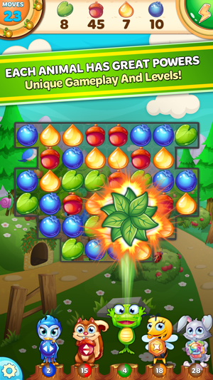 Forest Rescue: Match 3 Puzzle(圖3)-速報App