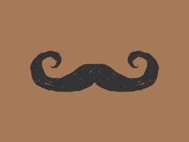 Like a Sir Moustache Stickers