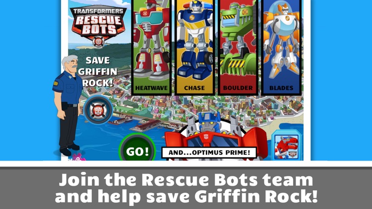 Transformers Rescue Bots: Save Griffin Rock screenshot-0