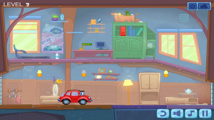 Wheely 7 Detective ~ Action Physics Puzzle Game