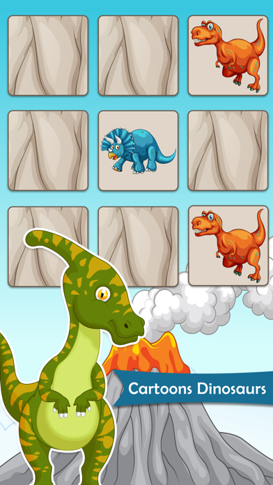 Screenshot #2 pour Dinosaurs Memory