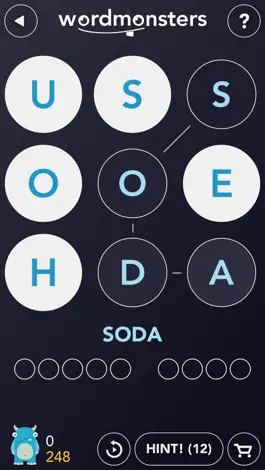 Game screenshot WordMonsters - Challenging word puzzles apk
