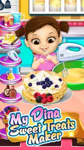 My Dina Food Maker Cooking Kids Games Free screenshot #1 for iPhone