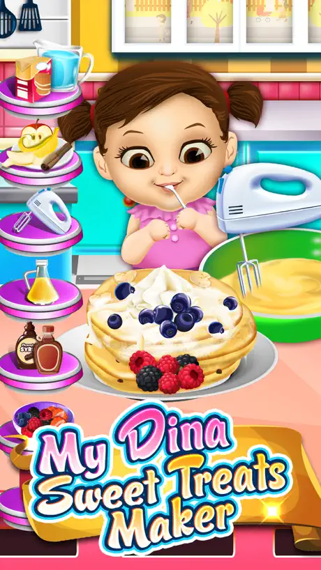 My Dina Food Maker Cooking Kids Games Free