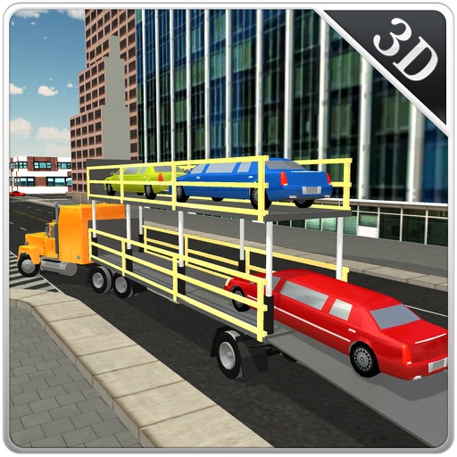 Limo Transporter Truck Simulator - Transport cars Icon