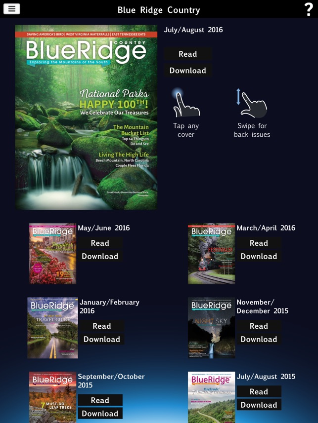 Blue Ridge Country Magazine Brc On The App Store - 