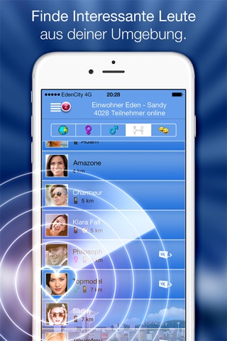 EdenCity Chat - online flirts & games screenshot 3