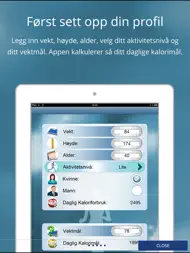 Kaloriteller - Slanke app ipad bilder 0