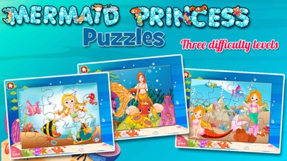 Mermaid Princess Puzzles: Puzzle Games for Kidsのおすすめ画像3