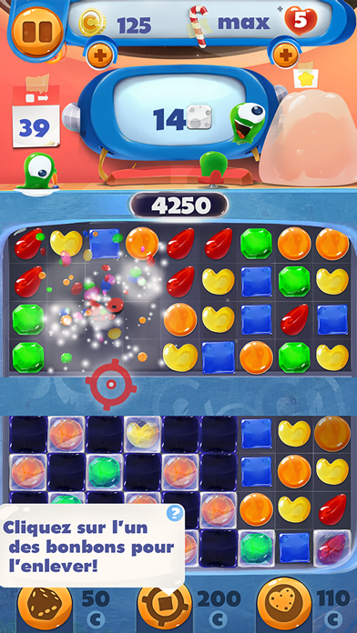 Screenshot #3 pour Quête Folle de Bonbons : Jeu Sucré de 3