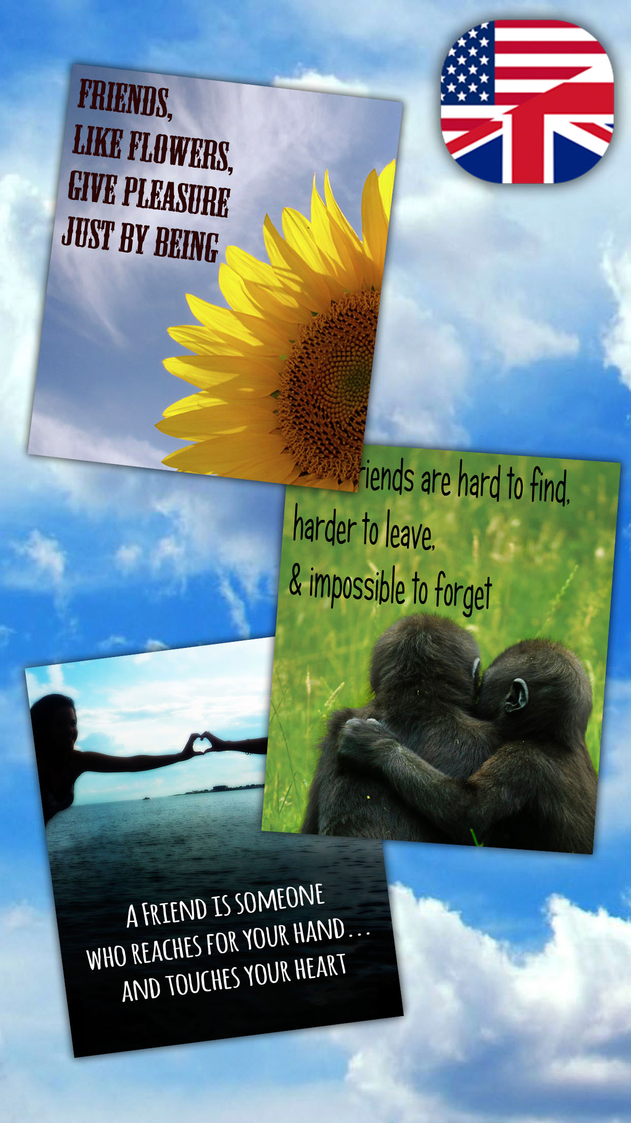 Friend Quotes –  New friendship messages