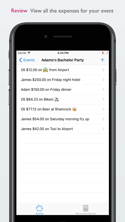 Even Steven - Group Expenses Tracker